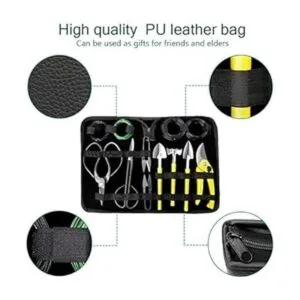 MOSFiATA Bonsai Juego de 13 herramientas de corte de_6