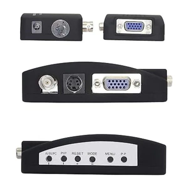BNC a VGA S Video VGA a VGA Convertidor de CCTV Cámara PC_2