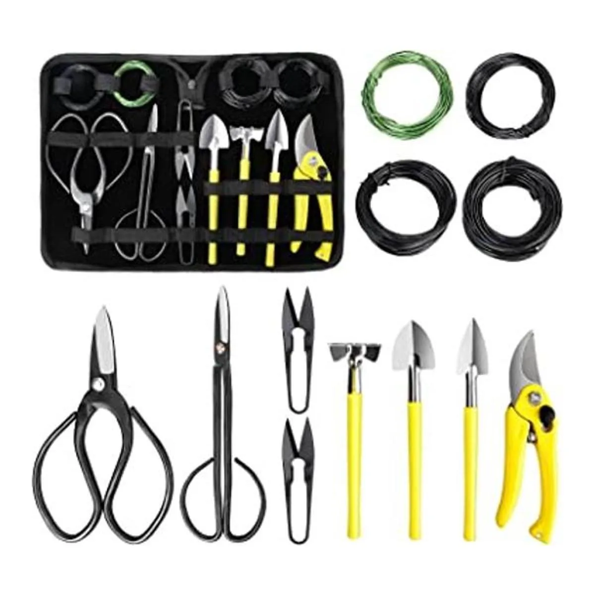 MOSFiATA Bonsai Juego de 13 herramientas de corte de_1