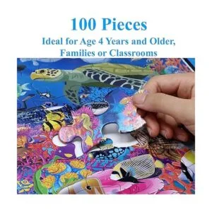 Think2Master Colorful Ocean Life Rompecabezas de 100_6