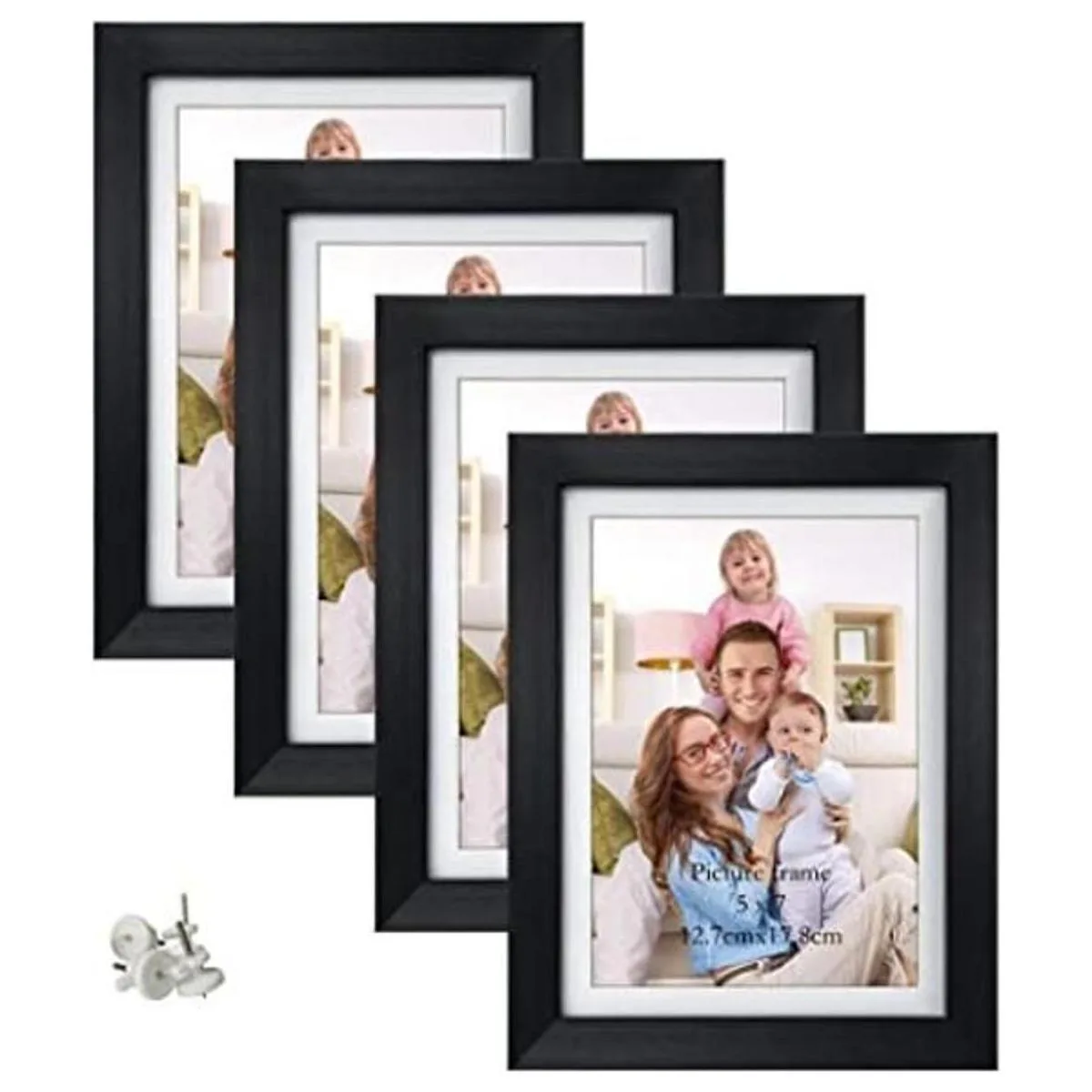 Giftgarden Portarretratos de 13 x 18 cm paquete de 4_1