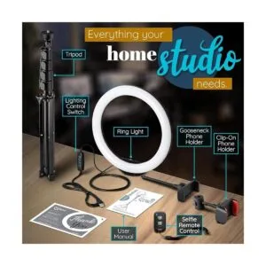 GearLight Anillo de luz Soporte de trípode selfie de 10_6