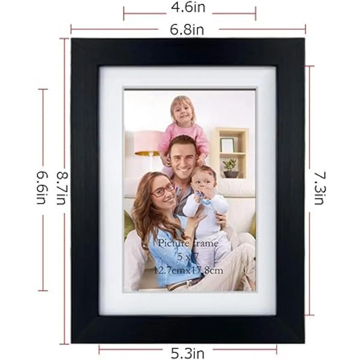 Giftgarden Portarretratos de 13 x 18 cm paquete de 4_2