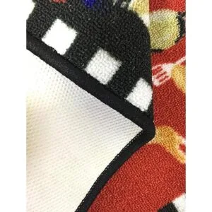 EUCH Juego de 2 alfombrillas de cocina con respaldo de_5