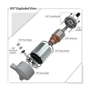 Motor de arranque eléctrico P32ST5 para Polaris Magnum_2
