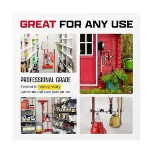 Effektivtools Soporte de pared para trapeador y escoba_5