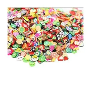 TCOTBE 2000 piezas de rebanadas de polímero de frutas_6