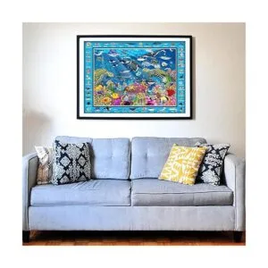 Think2Master Colorful Ocean Life Rompecabezas de 100_4