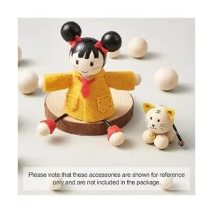 Beadthoven 90pcs 4 tamaño natural sin acabar cuentas de_4