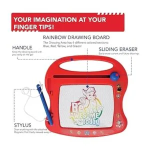 Lollipop PAW Patrol Tabla de dibujo magnética de viaje_2