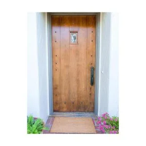 KAF Home Felpudo de fibra de coco con resistente_3