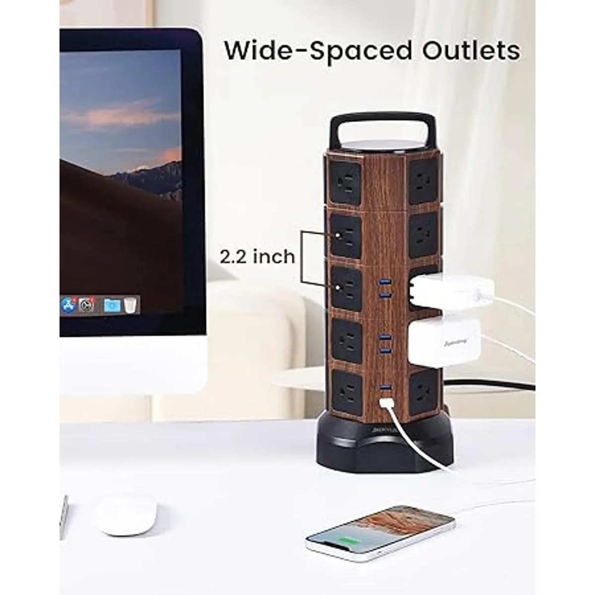 JACKYLED Protector de sobretensiones de torre de 1050 J_5