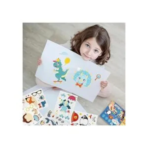 Gooji DIY Make Your Own Stickers for Kids 60 hojas de más