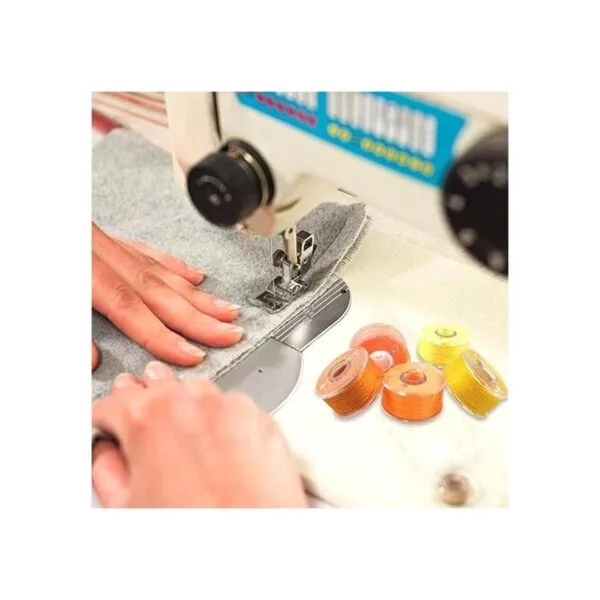 36 piezas de bobinas e hilos de coser preenrollados con