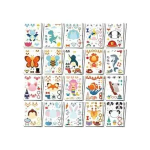 Gooji DIY Make Your Own Stickers for Kids 60 hojas de más