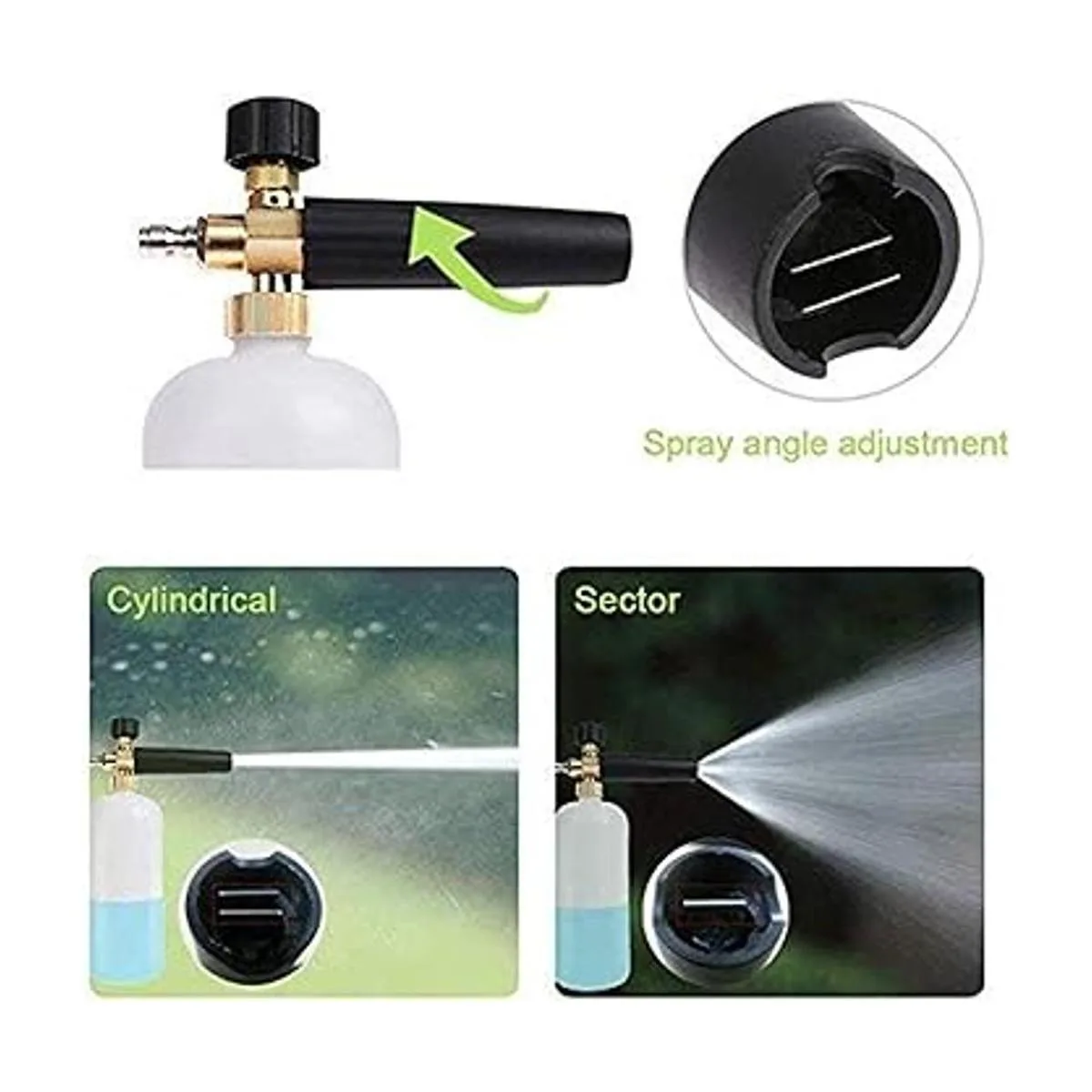 GDHXW X999 Pistola de espuma de 3000 PSI de alta presión_2