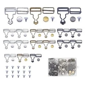 Lesnala 24 juegos de 3 colores de monos con botones de