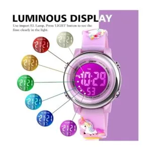 Kids Watch Girls Age 310 Upgrade 3D Cute Unicorn Cartoon