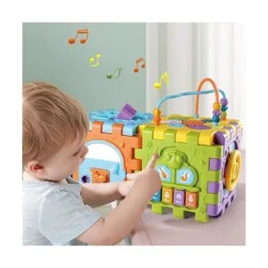 Cubo de actividades para bebés de 6 a 12 meses música_2