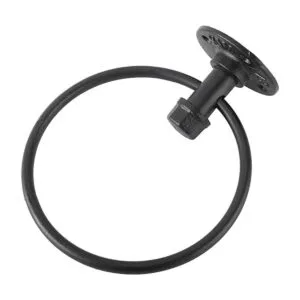 HighFree Toallero de pared industrial para baño cocina