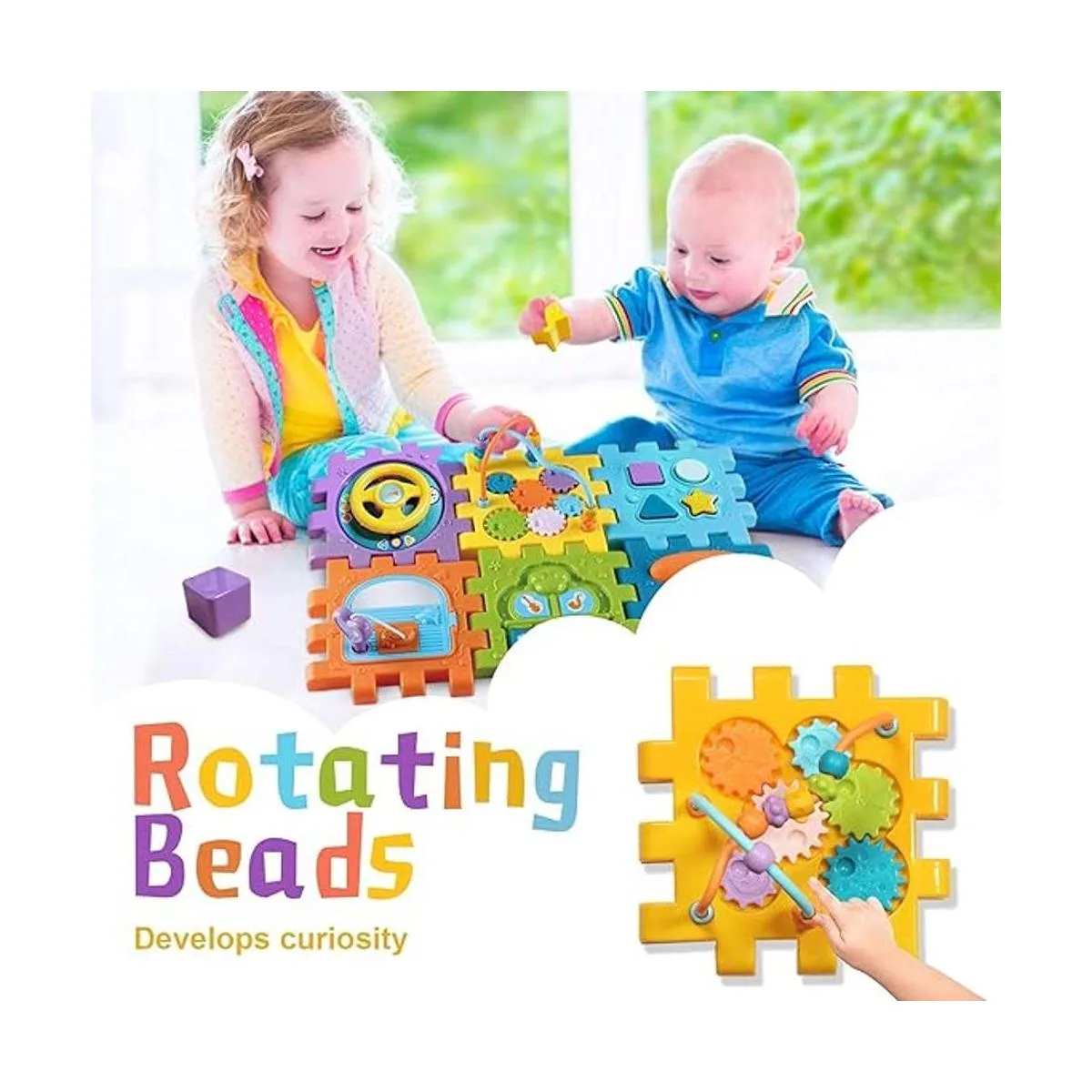 Cubo de actividades para bebés de 6 a 12 meses música_3