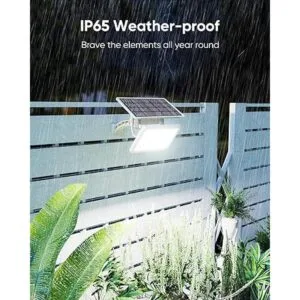 JACKYLED 48 luces solares de pared al aire libre con 5500