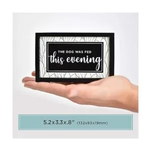 PYROH Señal de recordatorio de alimentación para perros