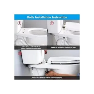 Hibbent Kit de 2 pernos universales de asiento de inodoro_4