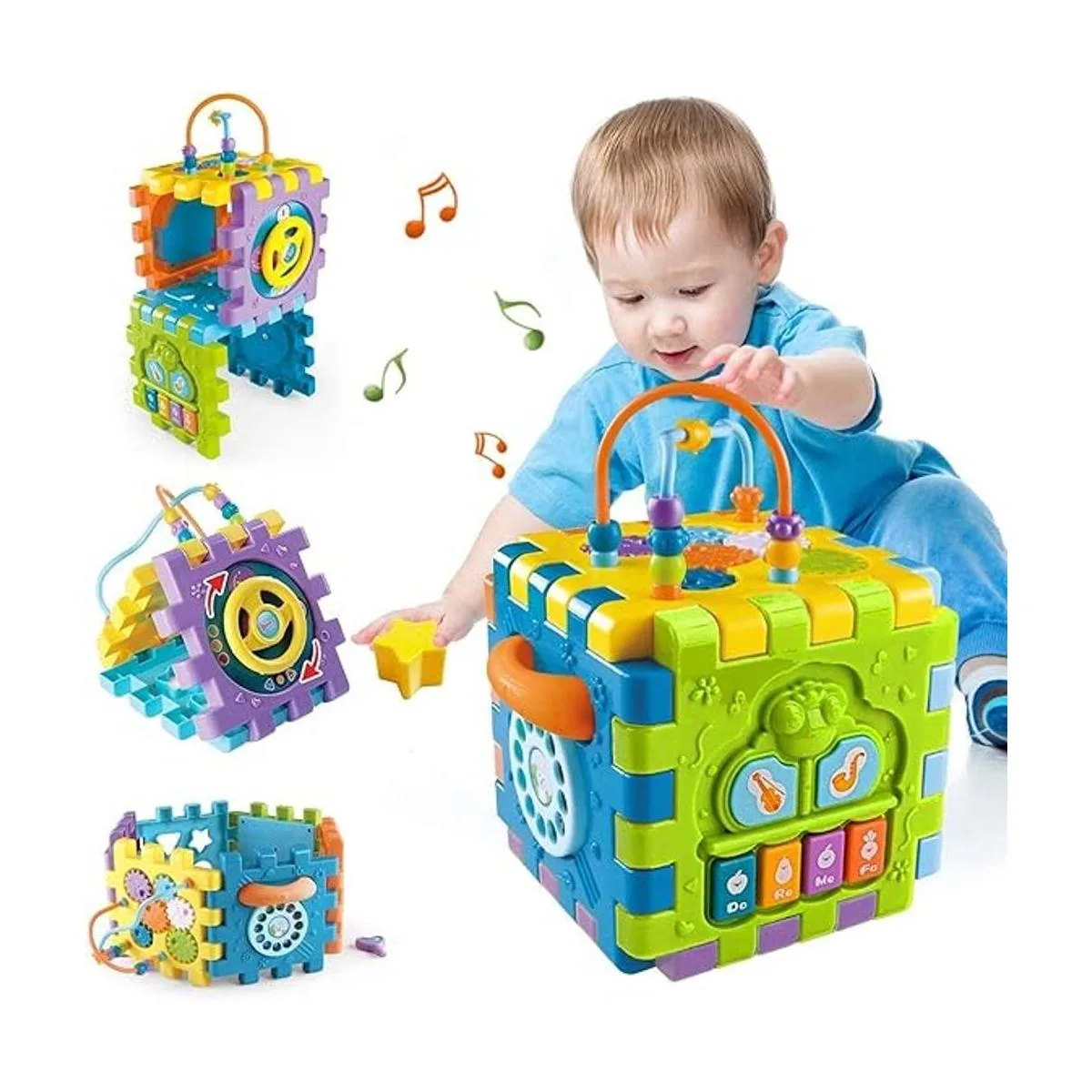 Cubo de actividades para bebés de 6 a 12 meses música_1