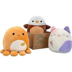 Squishmallows Paquete de tres cajas de peluche oficial_2