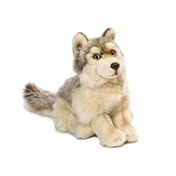 TAMMYFLYFLY Little Silver Grey Wolf Puf de peluche_1