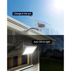 JACKYLED 48 luces solares de pared al aire libre con 5500