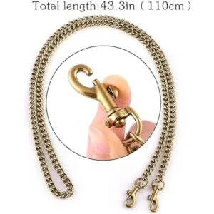 OAikor Correa de cadena plana de metal de repuesto para_2