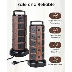 JACKYLED Protector de sobretensiones de torre de 1050 J_2