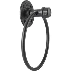 HighFree Toallero de pared industrial para baño cocina