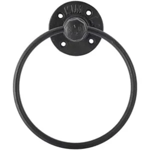 HighFree Toallero de pared industrial para baño cocina