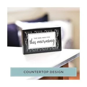 PYROH Señal de recordatorio de alimentación para perros