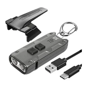 Nitecore Tip SE Linterna recargable con cable de carga_1