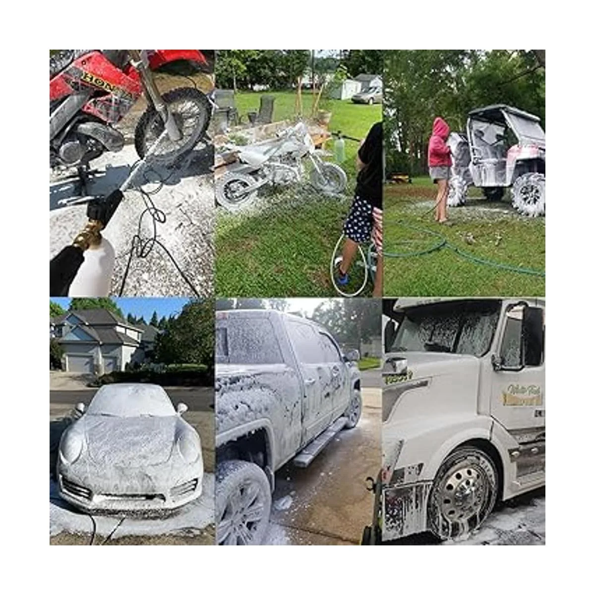 GDHXW X999 Pistola de espuma de 3000 PSI de alta presión_6