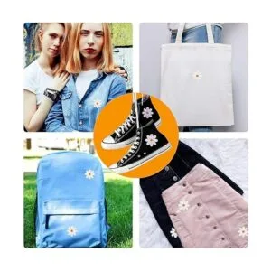 Parche de flores de margaritas parches termoadhesivos