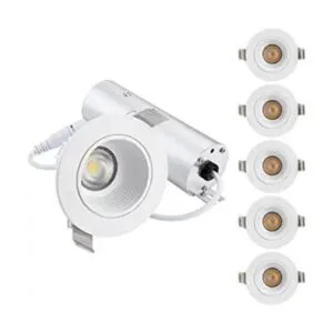 TORCHSTAR Iluminación LED empotrable de 2 pulgadas con_1