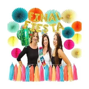 Decoraciones de fiesta de despedida de