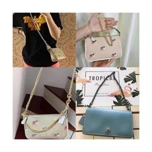 OAikor Correa de cadena plana de metal de repuesto para_4