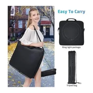 IVISII Anillo de luz de 19 pulgadas con soporte y soporte_6