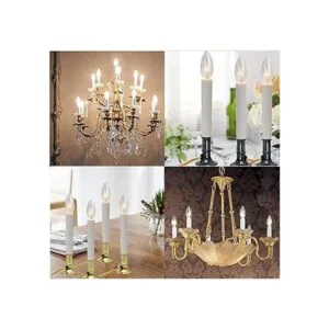 Goothy Bombillas de repuesto transparentes con punta de