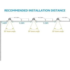 TORCHSTAR Iluminación LED empotrable de 2 pulgadas con_3