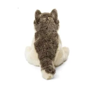 TAMMYFLYFLY Little Silver Grey Wolf Puf de peluche_4