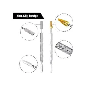 2 unidades de bolígrafo de piel para teñir bordes