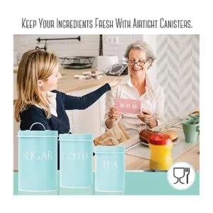 OUTSHINE Juego de 3 recipientes de cocina para encimera_3