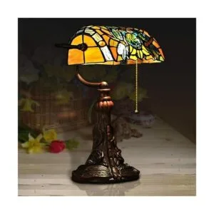 FUMAT Tiffany Lámparas de mesa LED de piano lámpara de_2